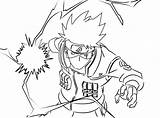 Kakashi Coloring Pages Template Sketch sketch template