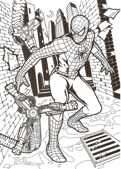 spiderman coloring printable spiderman coloring pictures