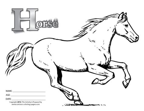 horse coloring pages  horse colouring pages black white