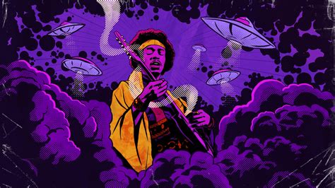 A Purplish Haze The Science Fiction Vision Of Jimi Hendrix Jimi