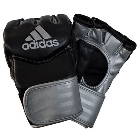 adidas mma handschoenen traditional zwartzilver fightstyle