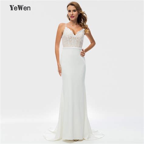 Buy Yewen Sex White Backless Mermaid Party Evening