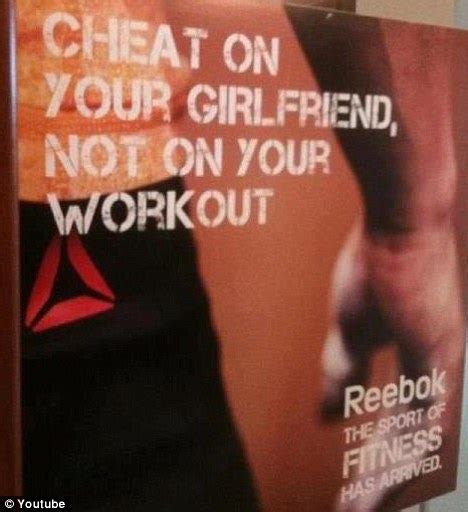reebok forced to pull controversial cheat on your girlfriend not your