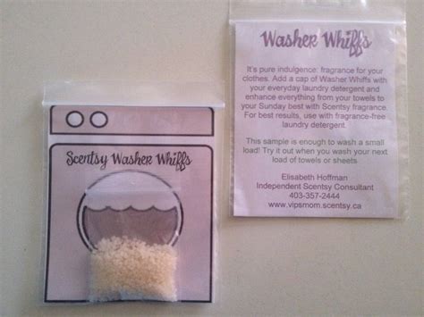 washer whiff samples scentsy pinterest follow  facebook