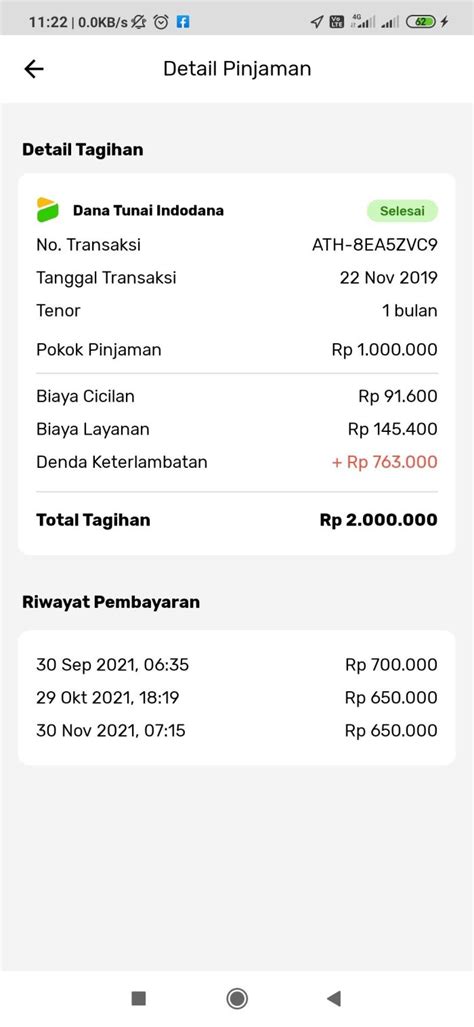 Tagihan Pinjol Indodana Sudah Lunas Tapi Tidak Diberikan Surat