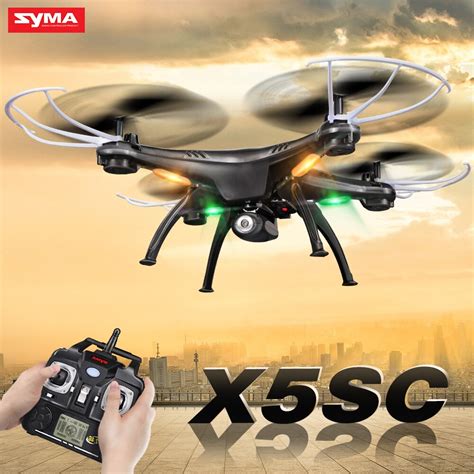 syma xsc quadcopter  ch  axis headless helicopter rc drone  mp hd camera
