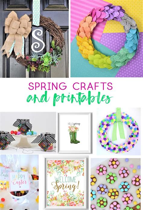 spring crafts spring printables  printables kids crafts