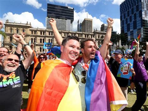 people react to same sex marriage poll results herald sun