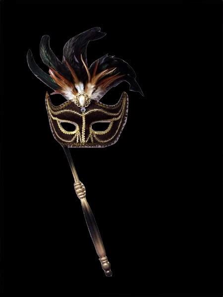 black venetian halloween mask
