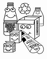 Recycling Colouring Bin Reuse Reduce Coloringsky sketch template