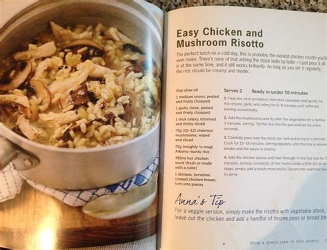 Easy Chicken And Mushroom Risotto Came From Anna