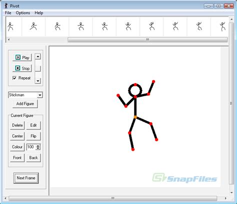 pivot stickfigure animator screenshot    snapfilescom