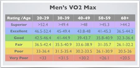 vo max compare  cardio fitness   peers