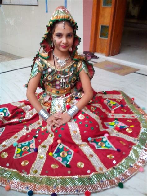 My Daughter In Traditional Gujarati Dress