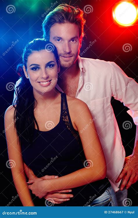 Attractive Couple At The Nightclub Stock Image Image Of Disco