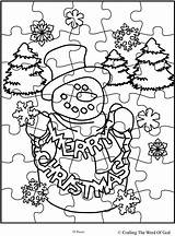 Christmas Puzzle Activity Sheets Sunday School Coloring Great Craftingthewordofgod Sheet Way Pages sketch template