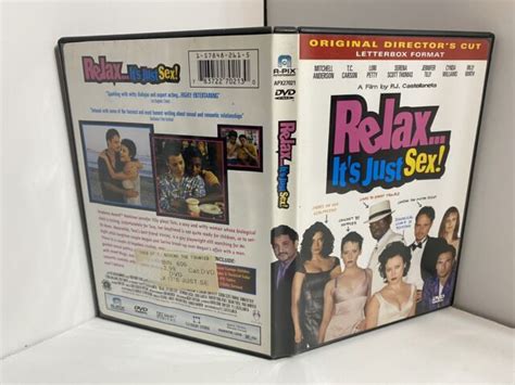 Relax Its Just Sex Dvd 2000 For Sale Online Ebay