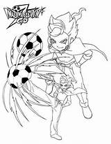 Eleven Inazuma Coloring Pages Victor Fun Kids sketch template
