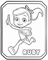 Ruby Rusty Rivets Coloring Pages Kids Ausmalbilder Printable Worksheets Sheets Fun Para Book Colorear Votes Visitar Faciles Choose Board sketch template