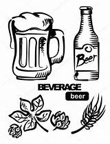 Keg Beer Illustration Template sketch template