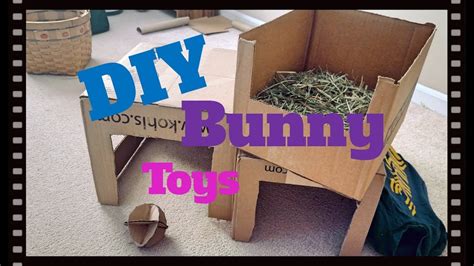 4 easy and cheap diy bunny toys youtube