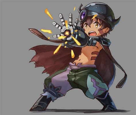 reg made in abyss character art anime anime characters