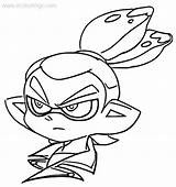 Splatoon Inkling Coloriage Xcolorings 646px 607px 40k sketch template