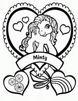 Coloring Minty sketch template