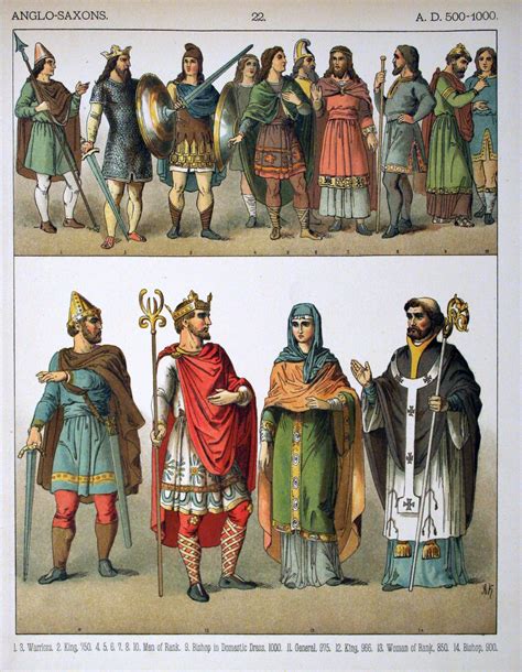 anglo saxon outfits anglo saxon clothing anglo saxon history