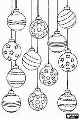 Baubles Oncoloring sketch template