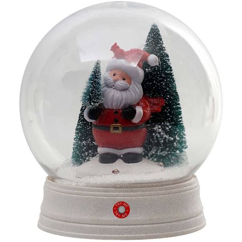 holiday time animated snow globe  santa walmartcom