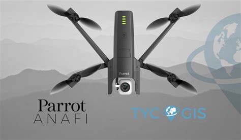 parrot anafi work tyc gis gis teledeteccion  drones