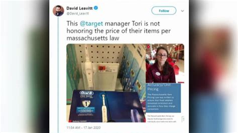 target tori gets outpouring of donations after toothbrush spat at