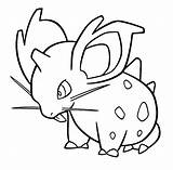 Nidoran Female Pokemon Coloring Template Deviantart Visit sketch template