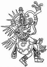 Coloring Aztec Pages Empire Aztecs Ottoman God Sun Template Library Clipart Getcolorings Popular sketch template