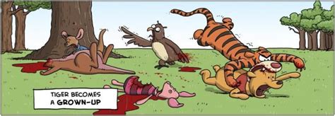 itiger becomes a grown up wumo winnie the pooh tiger comics funny comics and strips