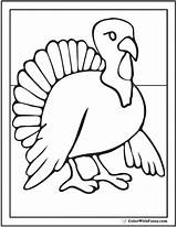 Turkey Coloring Pages Printable Jack Young Outline sketch template