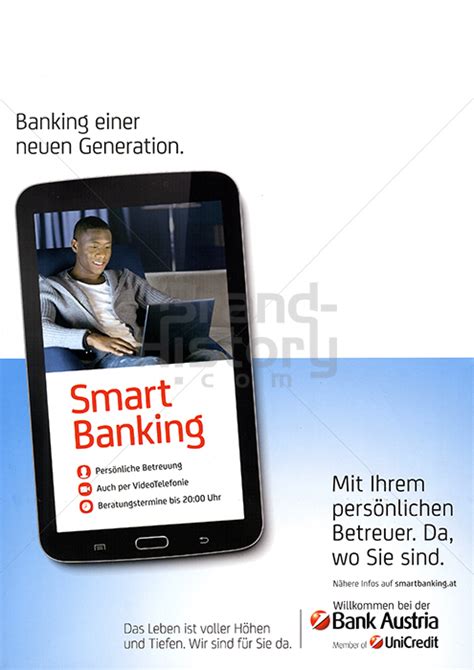 bank austria smart banking · banking einer neuen generation mit