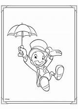 Coloring Cricket Pinocchio Jiminy Pages Disney Color Print Para Bug Pinocho Popular Imprimir Colorear Dibujos Coloriage Hellokids Info Book Books sketch template