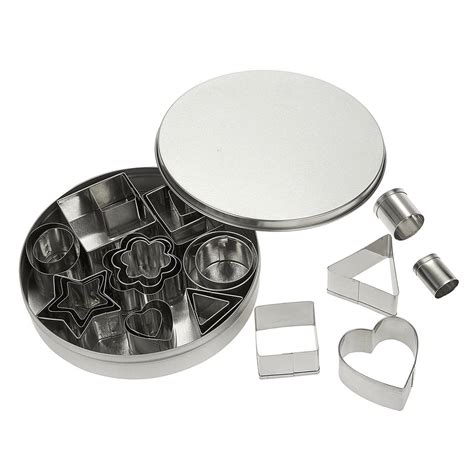 cookie cutter set  piece mini stainless steel biscuit cutters