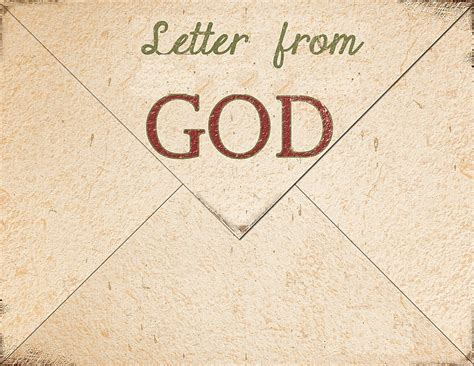 letter  god benos blog