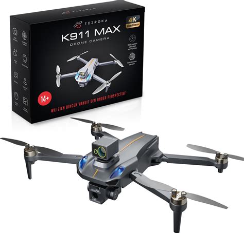 tedroka  max drone met  camera drone met obstakelvermijding inclusief bolcom