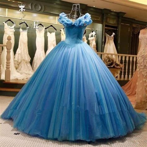 Cinderella Ball Gown Quinceanera Dresses Off Shoulder Lace Up Sweet 16