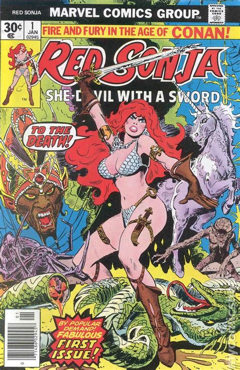 Red Sonja 1977 1st Marvel Series Comic Books