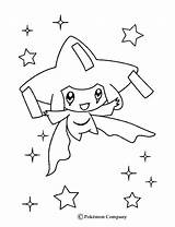 Celebi Coloring Pages Pokemon Getdrawings sketch template
