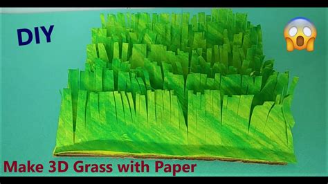 diy  artificial  paper grass  home simple  easy step