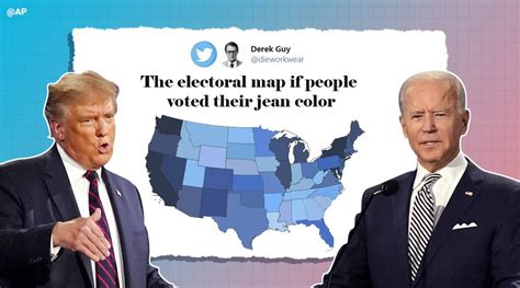 poll results stream  people  sharing memes based   electoral college map