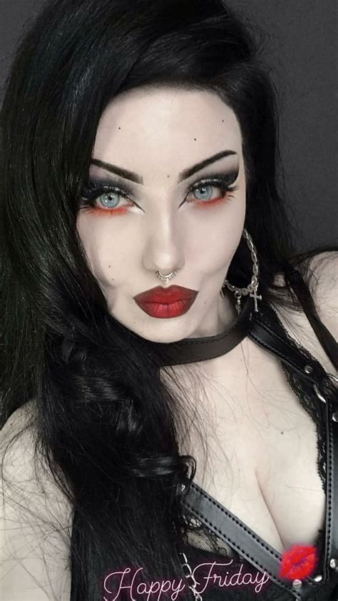pin by cecil dotson on kristiana goth beauty gothic