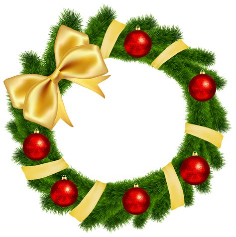 christmas clip art wreath  cool perfect awesome list  christmas