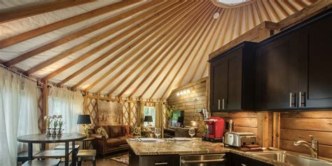 inspiring luxury yurts  glamping destinations